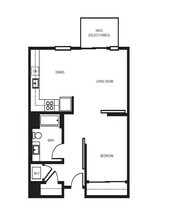 1X1 B6 636 636 floor plan